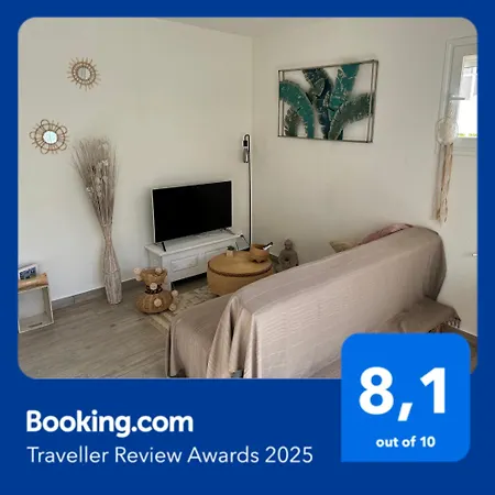 Apartmán T2 Cosy Avec Jardin Barcares Village Le Barcarès