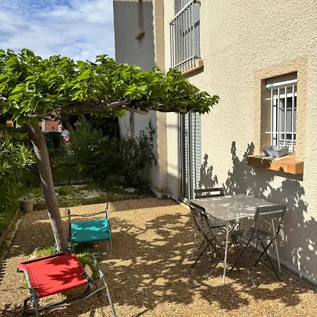 T2 Cosy Avec Jardin Barcares Village Apartment