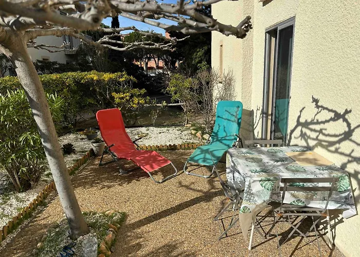 T2 Cosy Avec Jardin Barcares Village Apartamento Le Barcarès